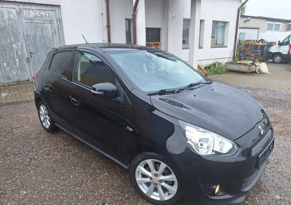 Mitsubishi Space Star cena 19900 przebieg: 199000, rok produkcji 2015 z Obrzycko małe 67